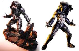 Predator with & without helmet